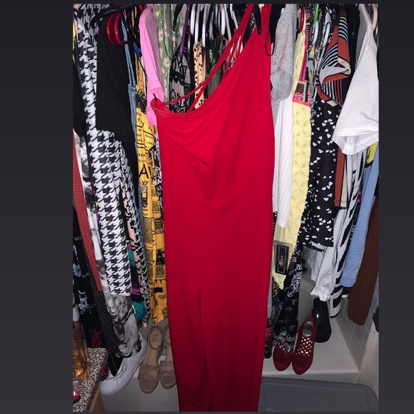 Gorgeous hot red jumper! Like new - Picture 2 of 2